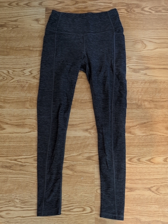 Victoria's Secret Pants - EUC Victoria's Secret Dark Charcoal Heather High-Waist Leggings Size 6